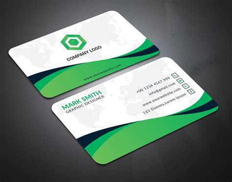 Design Features free business card templates